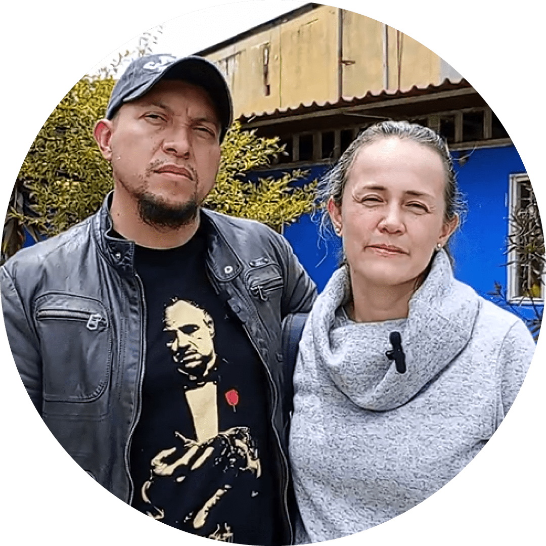 Ana Sánchez y Aníbal Camacho